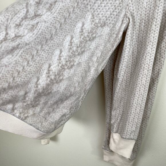 Simply Vera Womens Lounge Set Size XL Cream Gray Cozy Pajamas Soft - Picture 4 of 11